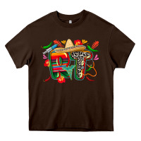 Chocolate Brown cinco de mayo rt Heavy Core Tee - CowGirlArtShop