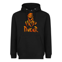 Black dakar rally Heavyweight Hoodie - linhVisuals