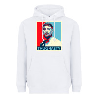 White bryce mitchell thug nasty Heavyweight Hoodie - linhVisuals
