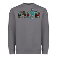 Storm faith christmas cross Heavyweight Sweatshirt - AdoDesignShop