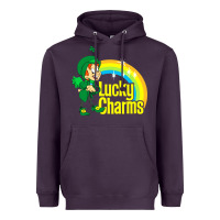 Plum lucky charms Heavyweight Hoodie - linhVisuals