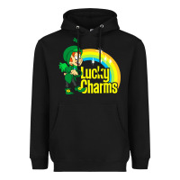 Black lucky charms Heavyweight Hoodie - linhVisuals