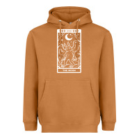 Meerkat mothman   the moon Heavyweight Hoodie - linhVisuals