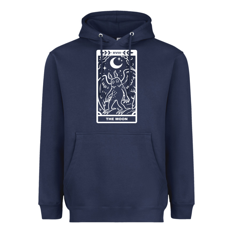 Mothman   The Moon Heavyweight Hoodie by linhVisuals | Teevron