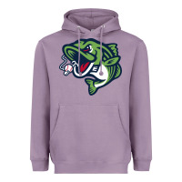 Lavender gwinnett stripers Heavyweight Hoodie - linhVisuals