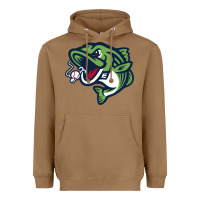 Toasted Coconut gwinnett stripers Heavyweight Hoodie - linhVisuals