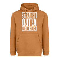 Meerkat straight outta night shift Heavyweight Hoodie - linhVisuals