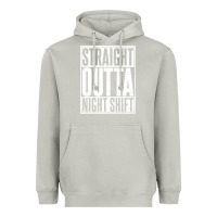 Moon Dust straight outta night shift Heavyweight Hoodie - linhVisuals