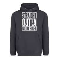 Smoke straight outta night shift Heavyweight Hoodie - linhVisuals