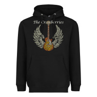 Black Cranberries Dolores O'Riordan Heavyweight Hoodie - linhVisuals