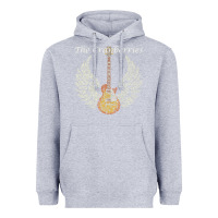 Heather Grey Cranberries Dolores O'Riordan Heavyweight Hoodie - linhVisuals