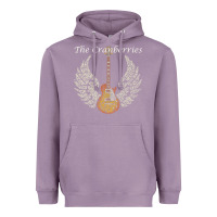 Lavender Cranberries Dolores O'Riordan Heavyweight Hoodie - linhVisuals