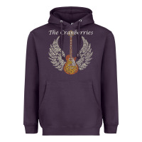 Plum Cranberries Dolores O'Riordan Heavyweight Hoodie - linhVisuals