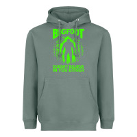 Sage bigfoot believer t  shirt bigfoot doesnt believe in you either t  shir Heavyweight Hoodie - linhVisuals