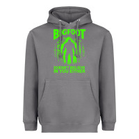 Storm bigfoot believer t  shirt bigfoot doesnt believe in you either t  shir Heavyweight Hoodie - linhVisuals