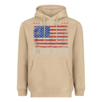 Mushroom let’s go brandon funny vintage american flag tank top Heavyweight Hoodie - linhVisuals