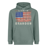 Sage let’s go brandon funny vintage american flag tank top Heavyweight Hoodie - linhVisuals