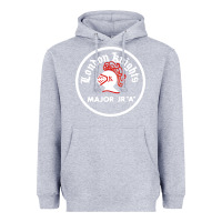 Heather Grey chl retro ohl knights Heavyweight Hoodie - linhVisuals
