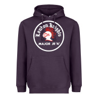 Plum chl retro ohl knights Heavyweight Hoodie - linhVisuals