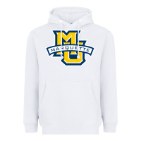 White marquett Heavyweight Hoodie - linhVisuals