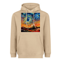 Van Gogh Never Saw Gallifrey Heavyweight Hoodie | Teevron