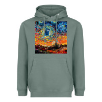 Sage van gogh never saw gallifrey Heavyweight Hoodie - linhVisuals