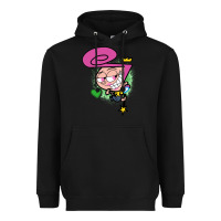 Black wanda Heavyweight Hoodie - linhVisuals