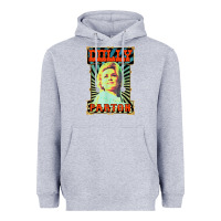 Heather Grey #parton vintage Heavyweight Hoodie - linhVisuals