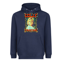 Navy #parton vintage Heavyweight Hoodie - linhVisuals