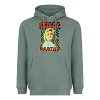 Sage #parton vintage Heavyweight Hoodie - linhVisuals