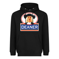 Black deaner oats Heavyweight Hoodie - linhVisuals