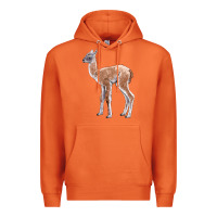 Carrot Guanaco Llama Baby Premium Hoodie - LillyAllenDesigns