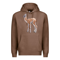 Chestnut Guanaco Llama Baby Premium Hoodie - LillyAllenDesigns