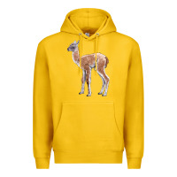 Lemon Guanaco Llama Baby Premium Hoodie - LillyAllenDesigns