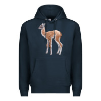 Navy Guanaco Llama Baby Premium Hoodie - LillyAllenDesigns
