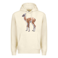 Sandshell Guanaco Llama Baby Premium Hoodie - LillyAllenDesigns