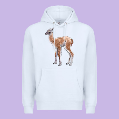 Guanaco Llama Baby Premium Hoodie Designed By Lillyallendesigns