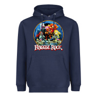 Navy fraggle rock classic Heavyweight Hoodie - linhVisuals