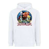 White fraggle rock classic Heavyweight Hoodie - linhVisuals