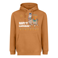 Meerkat happy llamakah llama withorah jewish Heavyweight Hoodie - linhVisuals