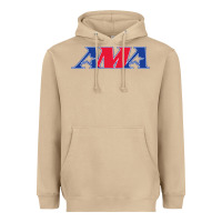 Mushroom american motorcyclist association (AMA) Heavyweight Hoodie - linhVisuals
