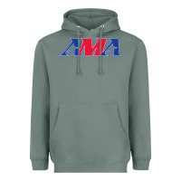 Sage american motorcyclist association (AMA) Heavyweight Hoodie - linhVisuals