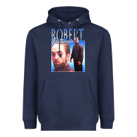 Navy #robert pattinson Heavyweight Hoodie - linhVisuals