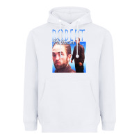White #robert pattinson Heavyweight Hoodie - linhVisuals