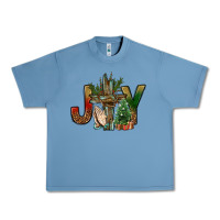 Pebble Blue joy christmas with cross bbs Urban Heavy Tee - BundleAndBundleShop