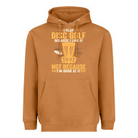 Meerkat i play disc golf because i like it not Heavyweight Hoodie - linhVisuals
