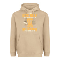Mushroom i play disc golf because i like it not Heavyweight Hoodie - linhVisuals