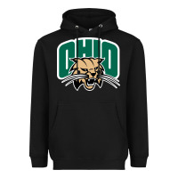 Black ohio bobc Heavyweight Hoodie - linhVisuals