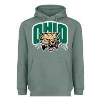 Sage ohio bobc Heavyweight Hoodie - linhVisuals