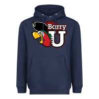 Navy barry Heavyweight Hoodie - linhVisuals